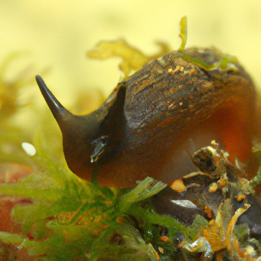 Algenfressende Schnecke