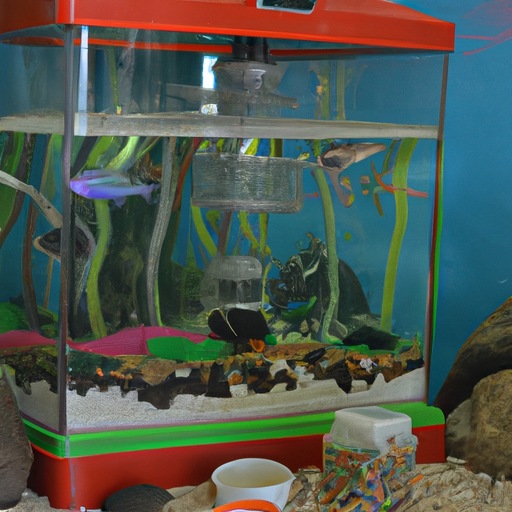 Futterautomat Aquarium
