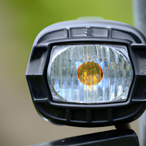 Fahrradscheinwerfer mit Fernlicht