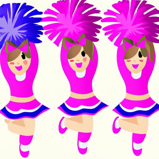 Cheerleader-Pompons