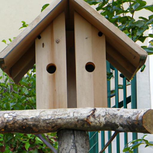 Vogelhaus mit Ständer