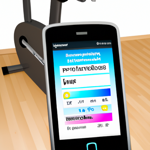 Ergometer mit App