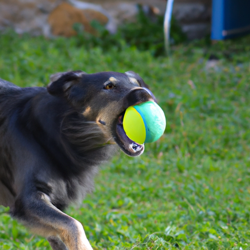 Ballwurfmaschine Hund