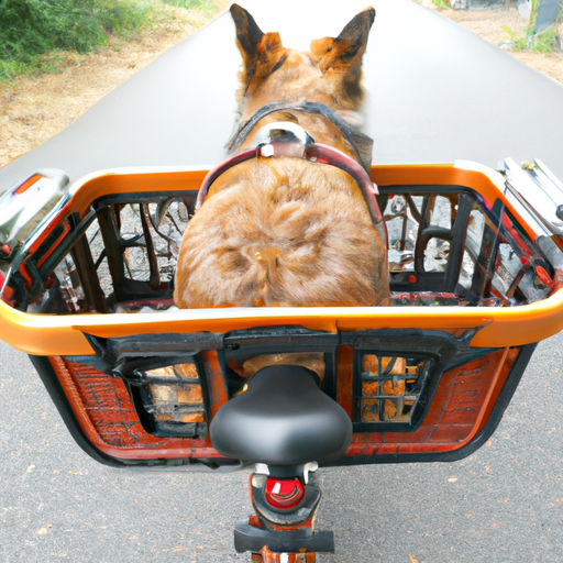 Hundefahrradkorb hinten