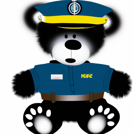 Polizei-Teddy