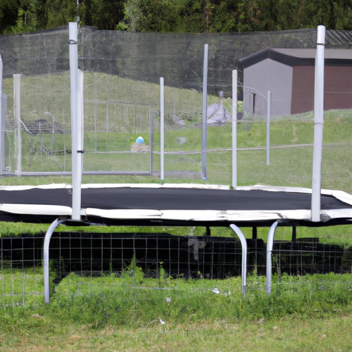 Rechteckiges Trampolin