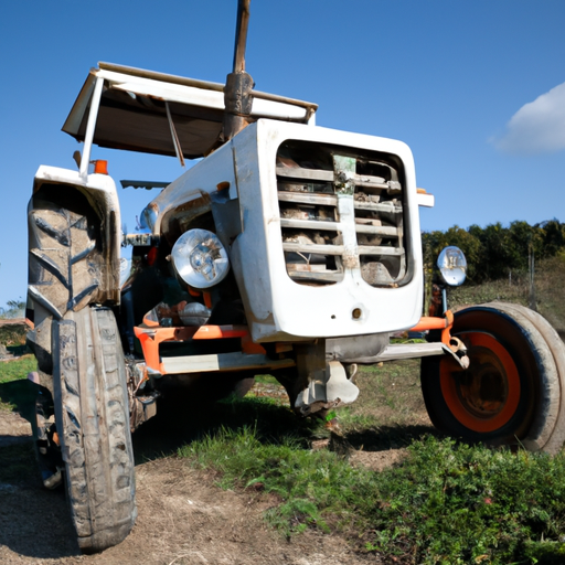 Ferngesteuerter Traktor