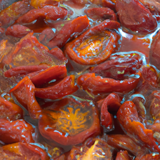 Getrocknete Tomaten in Öl