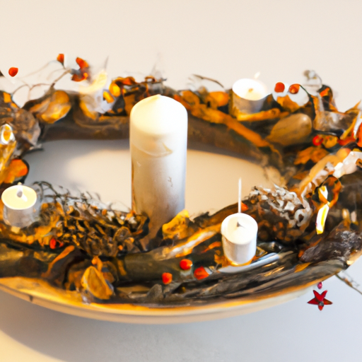 Adventskranz Holz