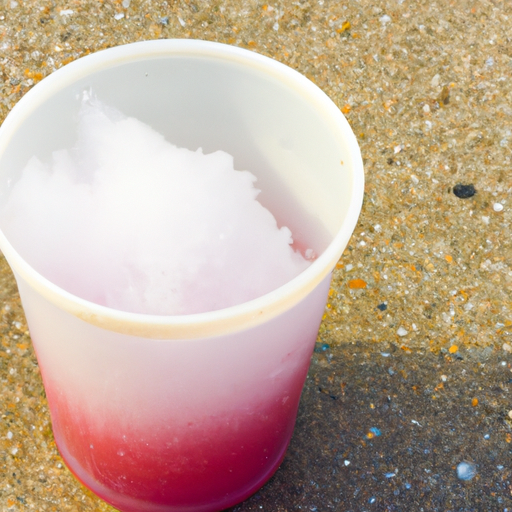 Slush-Eisbecher