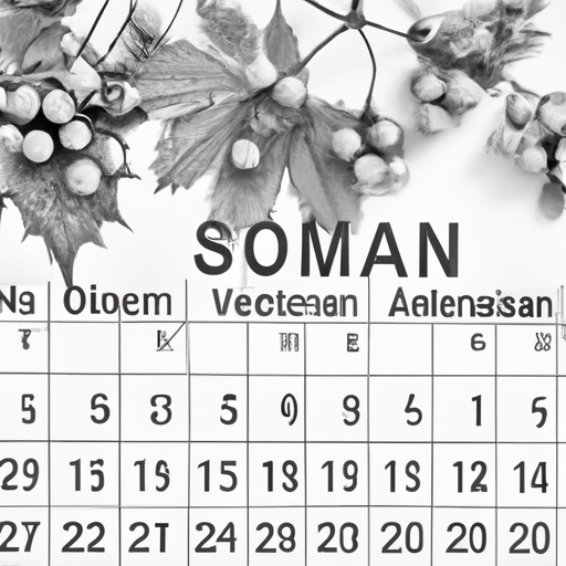 Saisonkalender